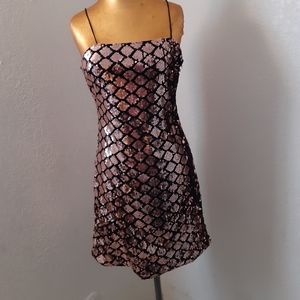 Sequin Mini Dress